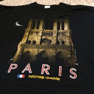 Vintage Paris Notre Dame tee